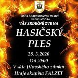 Ples hasičů Jílové