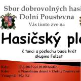 Hasičský ples Doulní Poustevna